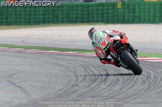 2010-06-26 Misano 1678 Rio - Superbike - Qualifyng Practice - Max Biaggi - Aprilia RSV4 Factory